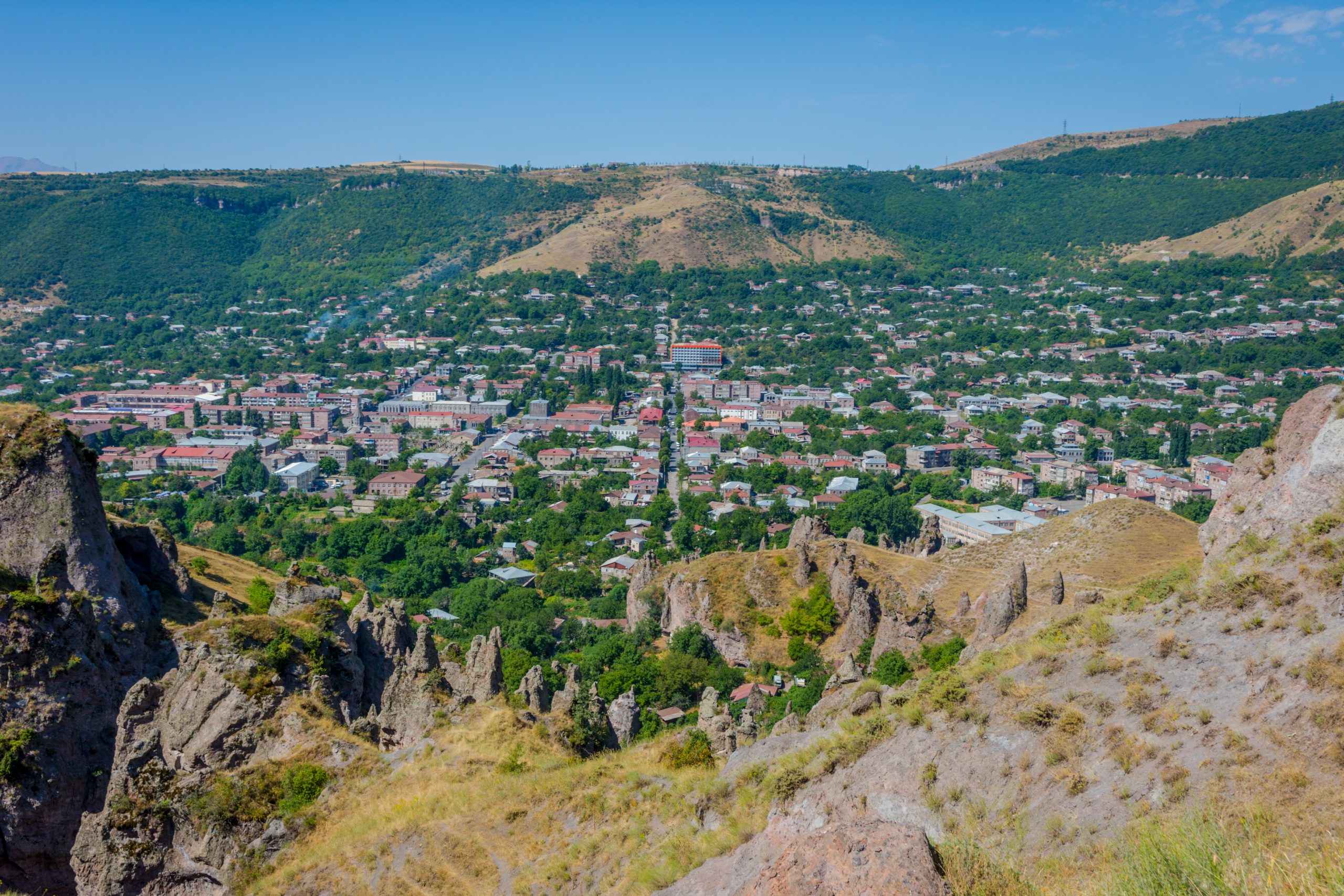 City Goris, South Armenia