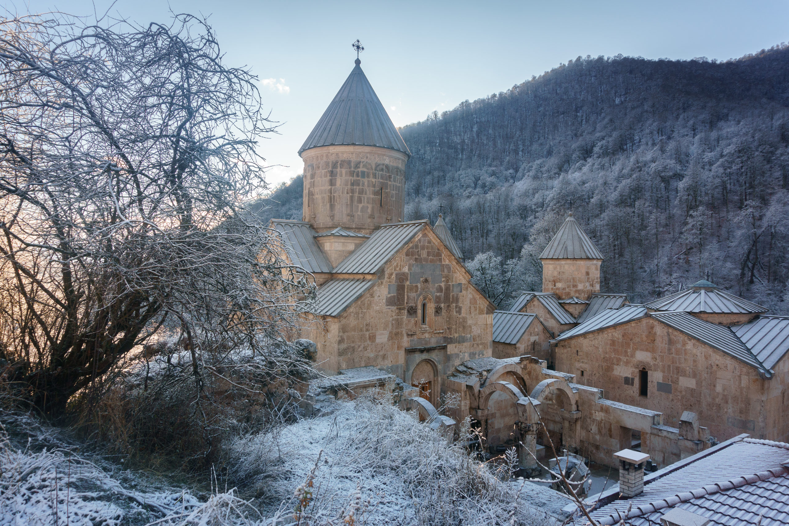 Haghartsin,Monastery,Armenia,Winter