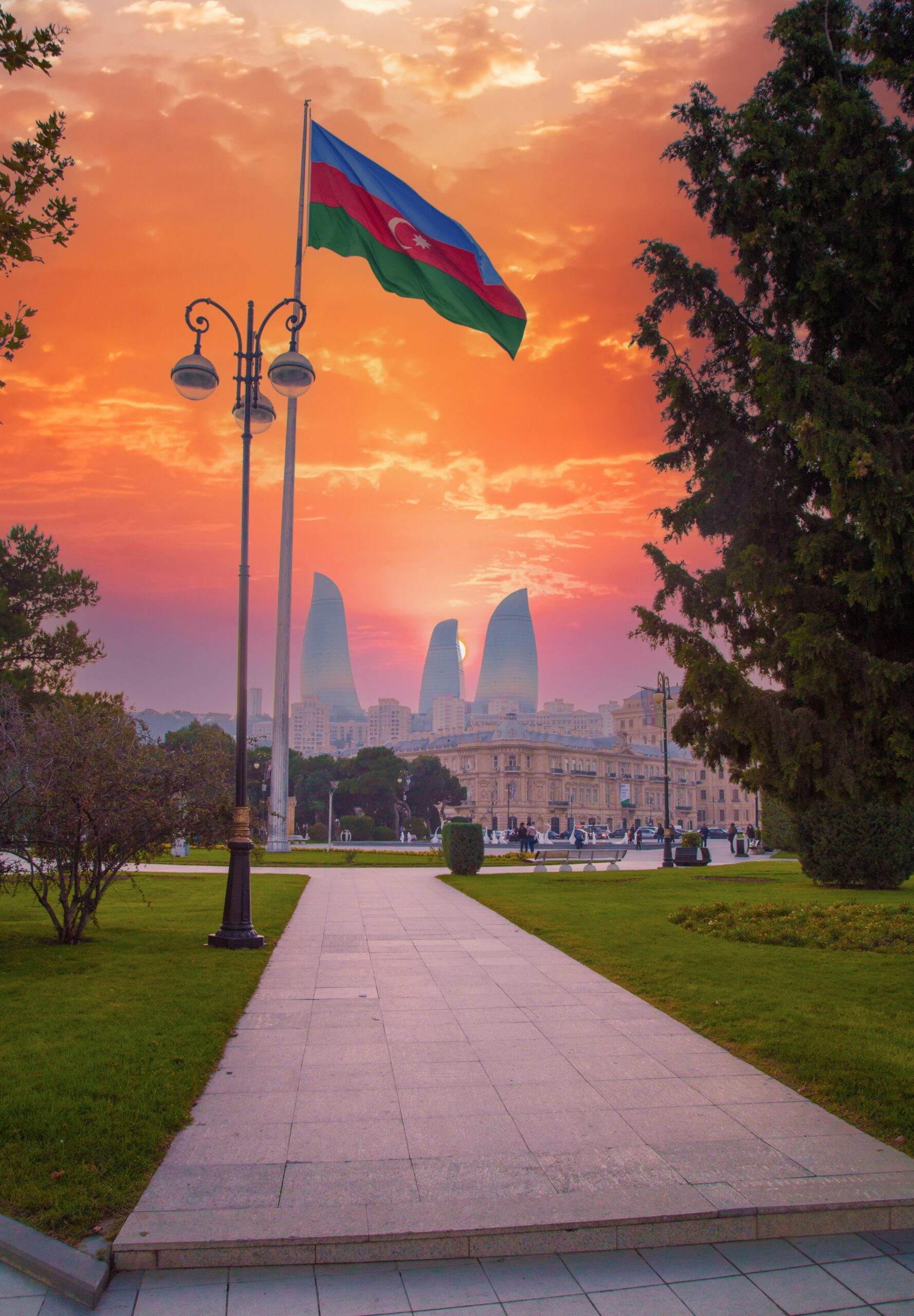 Mountain,Park,In,Baku.,A,Beautiful,View,Of,The,City
