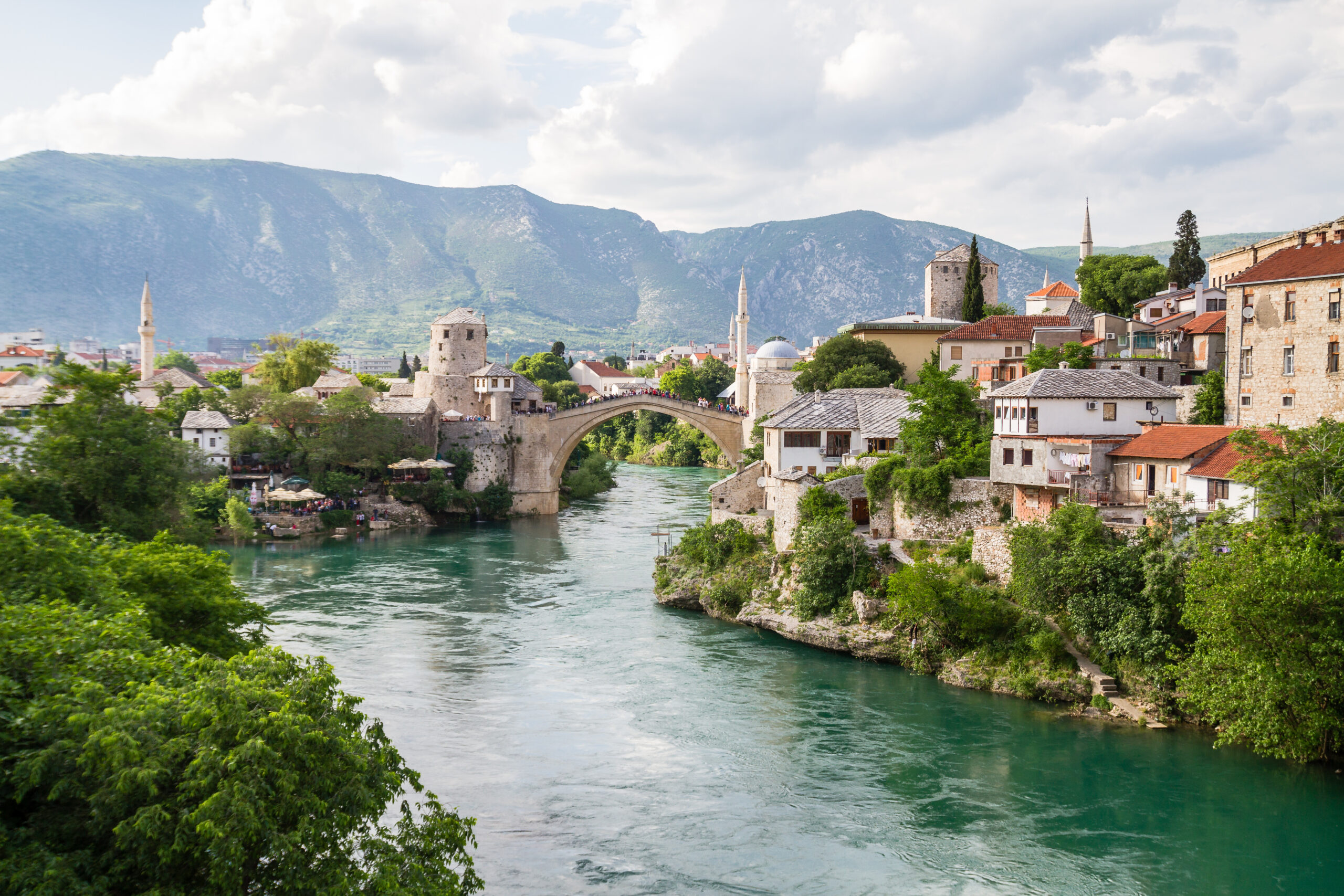 Old,Bridge,In,Mostar,,Bosnia,And,Herzegovina