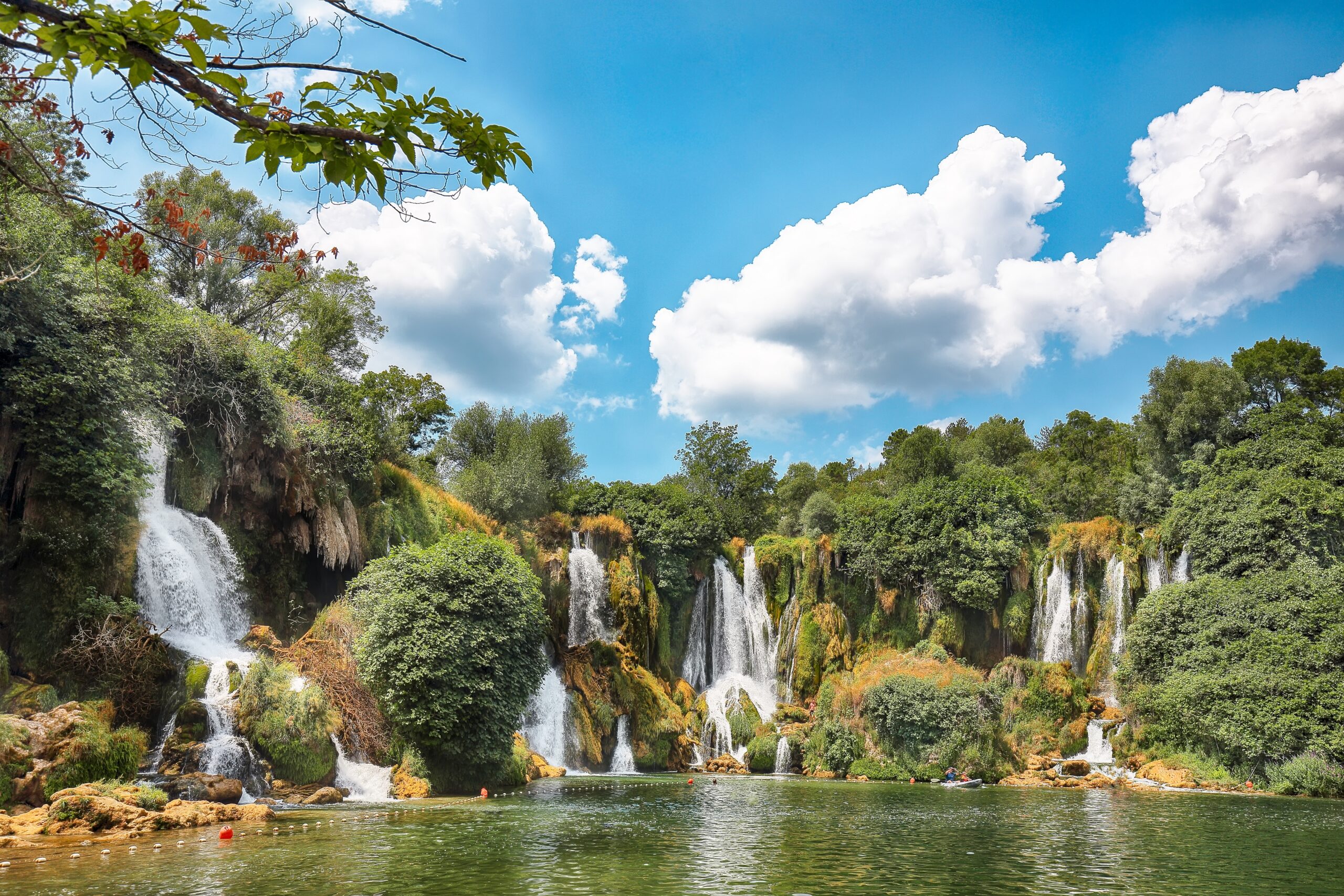 Kravice,Waterfalls,In,The,National,Park,Of,Bosnia,And,Herzegovina.