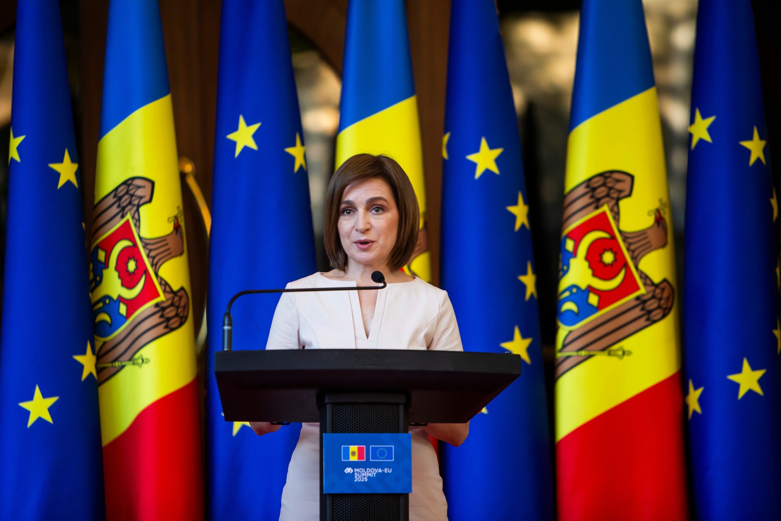 Chisinau,,Moldova,-,July,04,2025:,The,First,Moldova-eu,Summit.,President